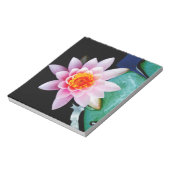 Blume der Lilie (Pink und Orange) Notizblock (Rotiert)