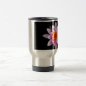 Blume der Lilie (Pink und Orange) Reisebecher (Mittel)