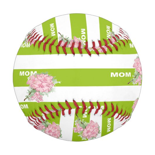 Blume der Mama Baseball (Rückseite)