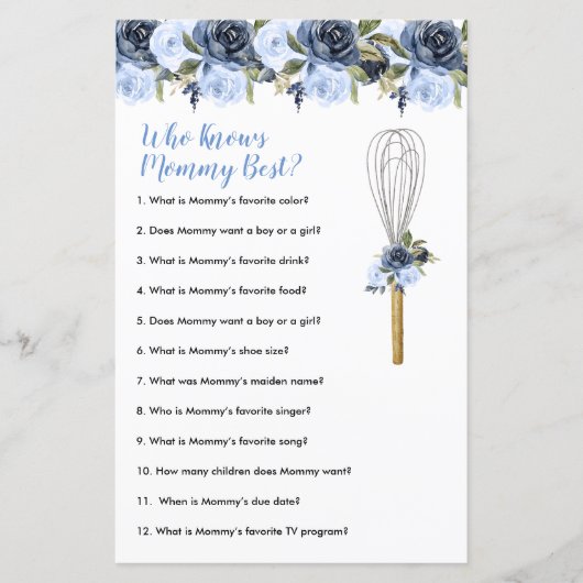 Blume der Marine, die Mommy Best Greenery Floral k (Vorderseite)