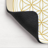 Blume der Maus Mousepad (Ecke)