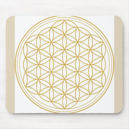 Blume der Maus Mousepad (Vorne)