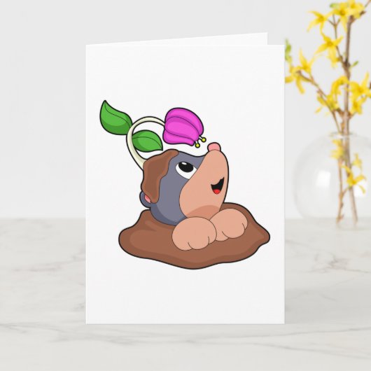 Blume der Mole Earth Karte (Gelbe Blume)