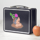 Blume der Mole Earth Metall Brotdose (Beispiel)