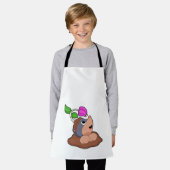 Blume der Mole Earth Schürze (Getragen)