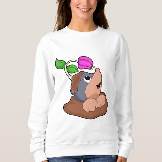 Blume der Mole Earth Sweatshirt (Vorderseite)