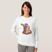 Blume der Mole Earth T-Shirt (Vorne ganz)