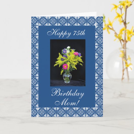 Blume der Mutter Karte (Gelbe Blume)