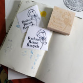 Blume der Natur Gummistempel