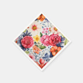 Blume der Natur Serviette (Ecke)