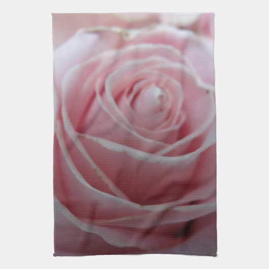 Blume der niedlichen Rose Geschirrtuch (Vertikal)