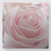 Blume der niedlichen Rose Steinuntersetzer (Vorderseite)