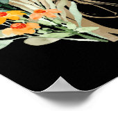 Blume der Niere Dialyse Nurie Poster (Ecke)