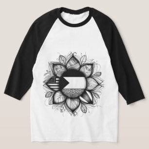 Blume der palästinensischen Flagge, das freie Palä T-Shirt