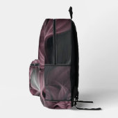 Blume der phantastischen Rose Fraktal Bedruckter Rucksack (Rechts)