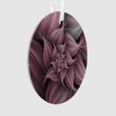 Blume der phantastischen Rose Fraktal Ornament (Vorderseite)