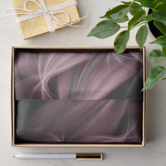 Blume der phantastischen Rose Fraktal Seidenpapier (Geschenk)