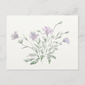 Blume der Postcard Postkarte (Vorderseite)