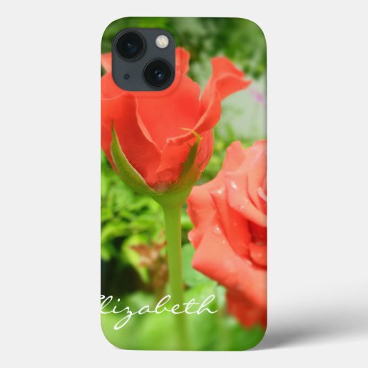 Blume der romantischen Rose Case-Mate iPhone Hülle (Rückseite)