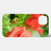 Blume der romantischen Rose Case-Mate iPhone Hülle (Rückseite (Horizontal))