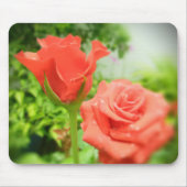 Blume der romantischen Rose Mousepad (Vorne)