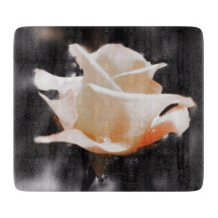 Blume der romantischen Rose Schneidebrett