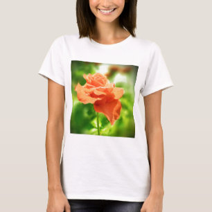 Blume der romantischen Rose T-Shirt
