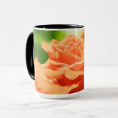 Blume der romantischen Rose Tasse (Vorderseite Links)
