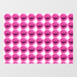 Blume der Rose Fensteraufkleber