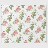 Blume der Rose Geschenkpapier (Flach)