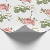 Blume der Rose Geschenkpapier (Ecke)
