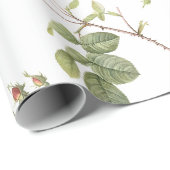 Blume der Rose Geschenkpapier (Rolleneckpunkt)