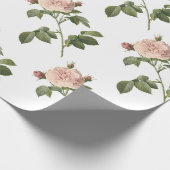Blume der Rose Geschenkpapier (Ecke)