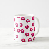 Blume der Rose Kaffeetasse (VorderseiteRechts)