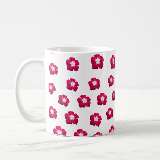 Blume der Rose Kaffeetasse (Links)