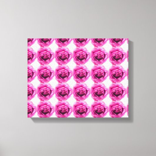 Blume der Rose Leinwanddruck (Vorderseite)