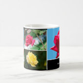 Blume der Rose - personalisiert Kaffeetasse (Mittel)