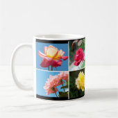 Blume der Rose - personalisiert Kaffeetasse (Links)
