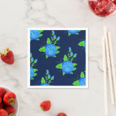 Blume der Rose Serviette (Beispiel)