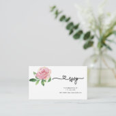 Blume der Rose - UAWG Einschließkarte Begleitkarte (Stehend Vorderseite)