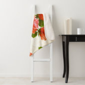 Blume der Rose, Vintager Hintergrund. Sherpadecke (Beispiel)