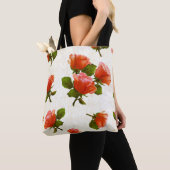 Blume der Rose, Vintager Hintergrund. Tasche (Von Nahem)