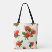 Blume der Rose, Vintager Hintergrund. Tasche (Rückseite)