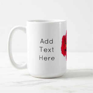 Blume der Roten Nation Kaffeetasse