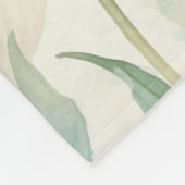 Blume der Rotgelben Tulip Fleecedecke (Ecke)