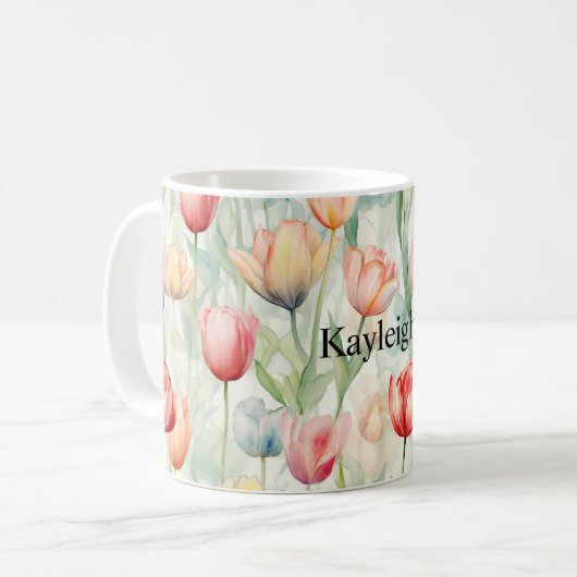 Blume der Rotgelben Tulip Kaffeetasse