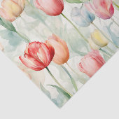 Blume der Rotgelben Tulip Seidenpapier (Ausschnitt)