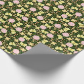Blume der Schmetterlinge Geschenkpapier (Ecke)