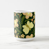 Blume der Schmetterlinge Kaffeetasse (Mittel)
