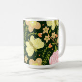 Blume der Schmetterlinge Kaffeetasse (VorderseiteRechts)